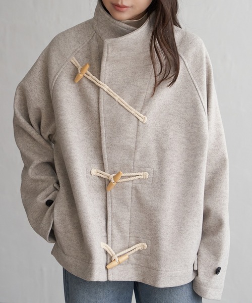 おっとっとさま専用　 アトリエGG NEWインディゴ ショートダッフル セール】メルトンショートダッフル（ダッフルコート）｜VENCEEXCHANGE