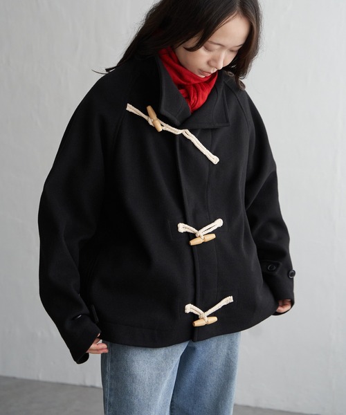 セール】メルトンショートダッフル（ダッフルコート）｜VENCEEXCHANGE