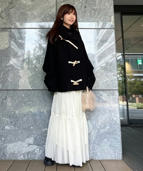 セール】メルトンショートダッフル（ダッフルコート）｜VENCEEXCHANGE