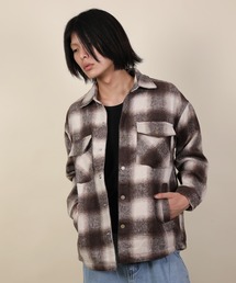 aimoha（アイモハ）の「aimoha men チェック柄CPOシャツジャケット/Checked CPO shirt jacket（その他アウター）」