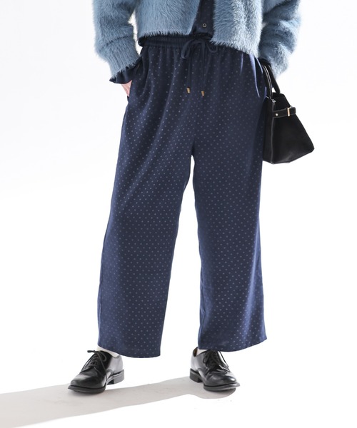 Kelen(ケレン)の「「KELEN / ケレン」エンボスドットパンツ(その他パンツ・レディース・ブラック/ベージュ/ネイビー・S/M)」の15枚目の写真