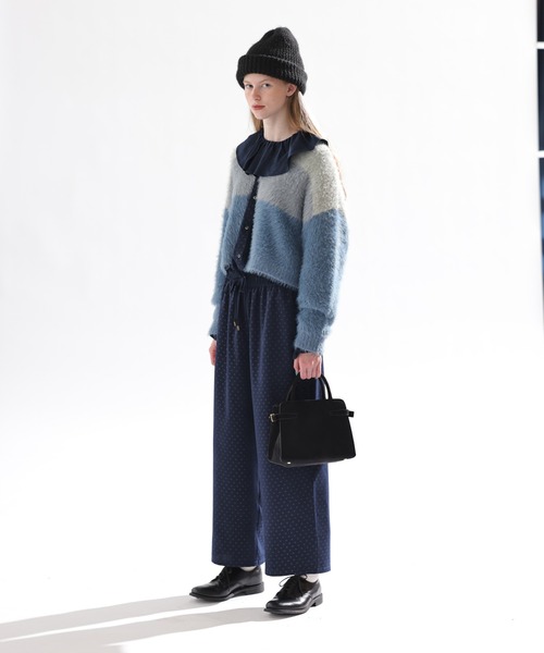 Kelen(ケレン)の「「KELEN / ケレン」エンボスドットパンツ(その他パンツ・レディース・ブラック/ベージュ/ネイビー・S/M)」の16枚目の写真