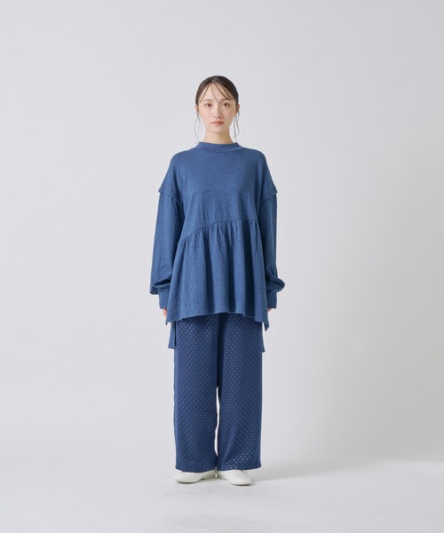 Kelen(ケレン)の「「KELEN / ケレン」エンボスドットパンツ(その他パンツ・レディース・ブラック/ベージュ/ネイビー・S/M)」の22枚目の写真