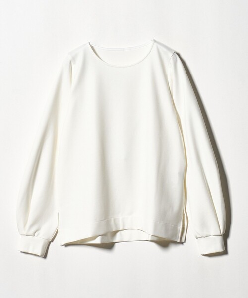 セール】ポンチ ボリューム スリーブ プルオーバー カットソー（T