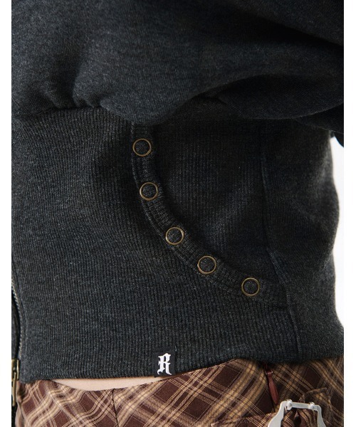 A'GEM/9 × .kom 『runningHIGH/ランニングハイ』 FUR ZIP UP