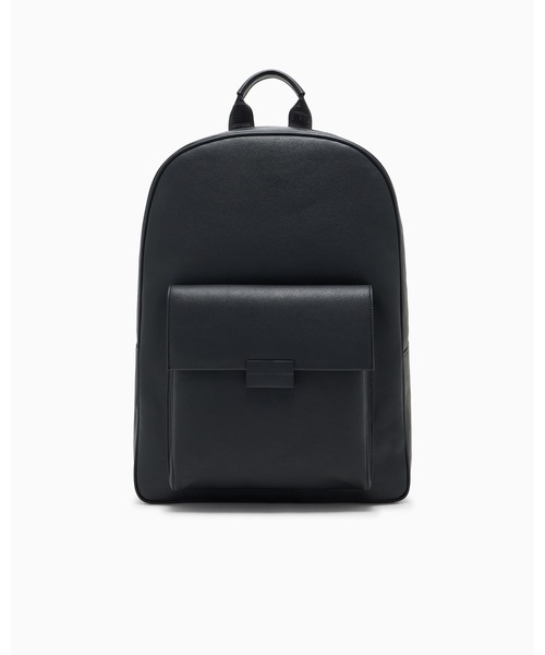 ARMANI EXCHANGE（アルマーニエクスチェンジ）の「【A|X アルマーニ エクスチェンジ】NL ロゴプレート バックパック（バックパック/リュック・メンズ・ブラック・FREE）」の2枚目の写真