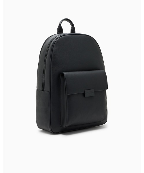 ARMANI EXCHANGE（アルマーニエクスチェンジ）の「【A|X アルマーニ エクスチェンジ】NL ロゴプレート バックパック（バックパック/リュック・メンズ・ブラック・FREE）」の3枚目の写真