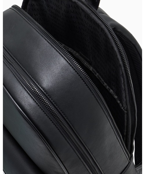 ARMANI EXCHANGE（アルマーニエクスチェンジ）の「【A|X アルマーニ エクスチェンジ】NL ロゴプレート バックパック（バックパック/リュック・メンズ・ブラック・FREE）」の6枚目の写真