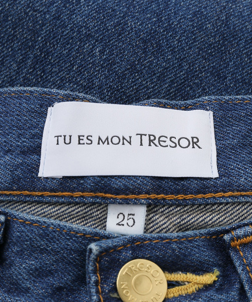 TU ES MON TRESOR/トゥ エ モン トレゾア】The Topaz Jean（デニム