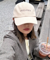 CIAOPANIC TYPY | コーデュロイ刺繍キャップ(キャップ)