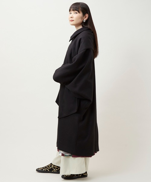 カヤ（カヤ）の「【カヤ】冬日和 鳶メンズコート（その他アウター・メンズ・スミクロ/ネイビー/グレー・FREE）」の8枚目の写真