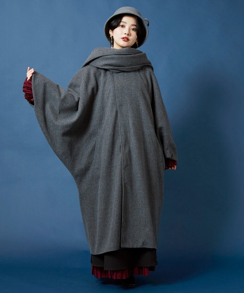 カヤ（カヤ）の「【カヤ】冬日和 鳶メンズコート（その他アウター・メンズ・スミクロ/ネイビー/グレー・FREE）」の14枚目の写真