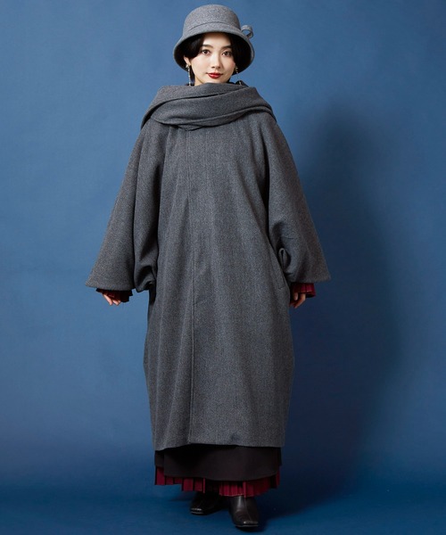 カヤ（カヤ）の「【カヤ】冬日和 鳶メンズコート（その他アウター・メンズ・スミクロ/ネイビー/グレー・FREE）」の15枚目の写真