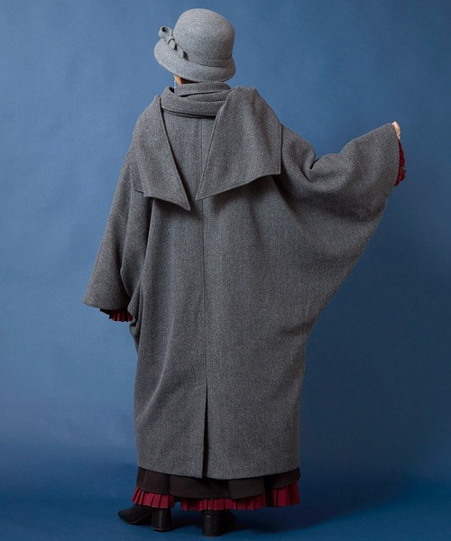 カヤ（カヤ）の「【カヤ】冬日和 鳶メンズコート（その他アウター・メンズ・スミクロ/ネイビー/グレー・FREE）」の20枚目の写真