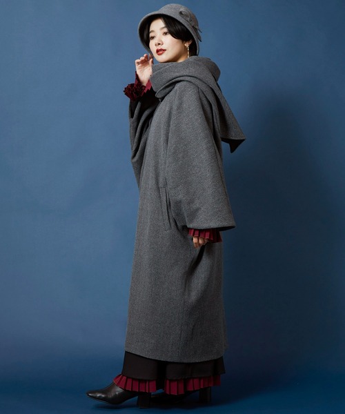 カヤ（カヤ）の「【カヤ】冬日和 鳶メンズコート（その他アウター・メンズ・スミクロ/ネイビー/グレー・FREE）」の21枚目の写真