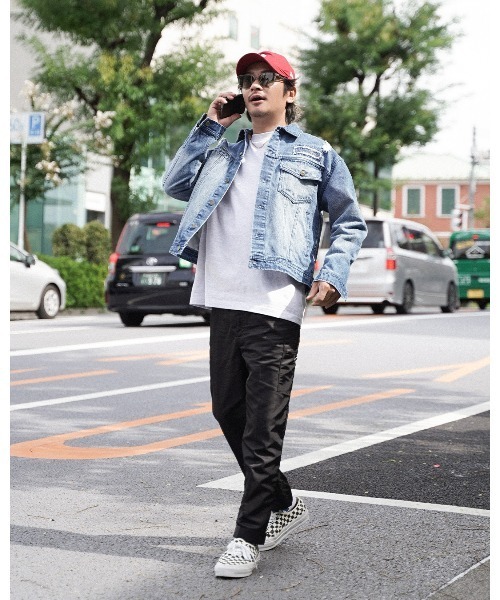 #Re:room(リルーム)の「ヴィンテージダメージデニムジャケット(デニムジャケット・メンズ・ブルー・S-M)」の6枚目の写真