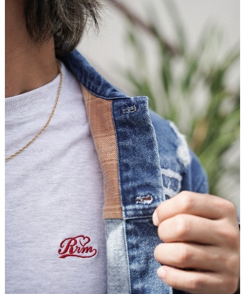 #Re:room(リルーム)の「ヴィンテージダメージデニムジャケット(デニムジャケット・メンズ・ブルー・S-M)」の17枚目の写真