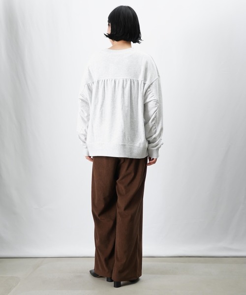 LUCA/LADY LUCK LUCA（ルカ/レディラックルカ）の「LC/LLL 細コールイージーパンツ/コーデュロイイージーパンツ（その他パンツ・レディース・ブラック/グレー/ブラウン・FREE）」の21枚目の写真