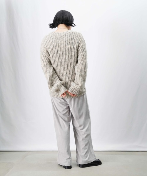 LUCA/LADY LUCK LUCA（ルカ/レディラックルカ）の「LC/LLL 細コールイージーパンツ/コーデュロイイージーパンツ（その他パンツ・レディース・ブラック/グレー/ブラウン・FREE）」の14枚目の写真