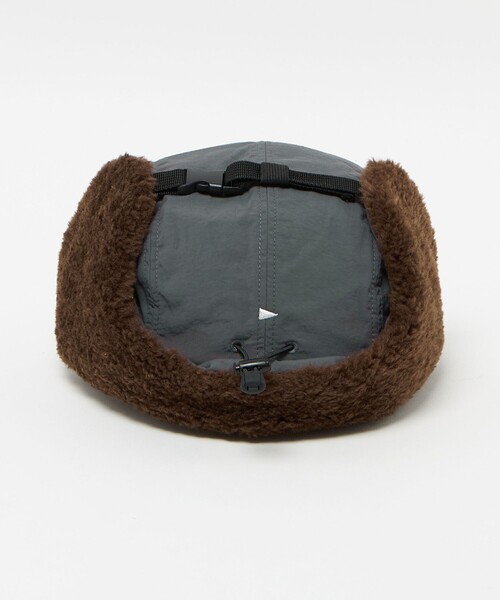 halo commodity（ハロ　コモディティー）の「＜halo commodity＞MEDERE GLADE フライト キャップ（キャップ・メンズ・ダークグレー/ブラック・FREE）」の4枚目の写真