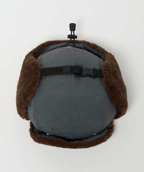 halo commodity（ハロ　コモディティー）の「＜halo commodity＞MEDERE GLADE フライト キャップ（キャップ・メンズ・ダークグレー/ブラック・FREE）」の5枚目の写真
