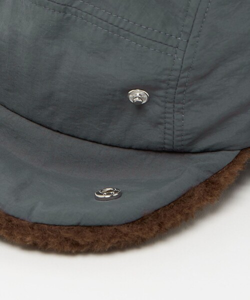 halo commodity（ハロ　コモディティー）の「＜halo commodity＞MEDERE GLADE フライト キャップ（キャップ・メンズ・ダークグレー/ブラック・FREE）」の13枚目の写真