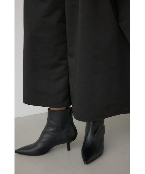 AZUL by moussy(アズールバイマウジー)の「【PLUS】ドレープワイドパンツ(スラックス・レディース・ブラック/カーキ・SMALL/MEDIUM)」の13枚目の写真