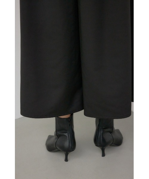 AZUL by moussy(アズールバイマウジー)の「【PLUS】ドレープワイドパンツ(スラックス・レディース・ブラック/カーキ・SMALL/MEDIUM)」の14枚目の写真