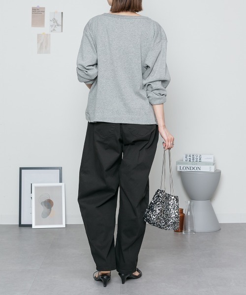 RCD（アールシーディー）の「ストレッチツイルカーブパンツ（その他パンツ・レディース・カーキ/ブラック/ベージュ・LL/M/L/3L/4L）」の18枚目の写真