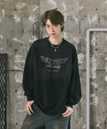 ILL'S（イルズ）の「フェード加工刺繍ロンT（Tシャツ/カットソー）」