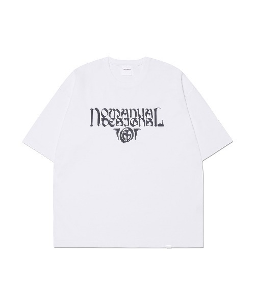 NOMANUAL(NOMANUAL)の「「NOMANUAL /ノーマニュアル」P.T T-SHIRT(Tシャツ/カットソー・メンズ・ホワイト/ブラック・LARGE/X-LARGE)」の3枚目の写真