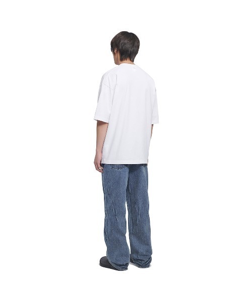 NOMANUAL(NOMANUAL)の「「NOMANUAL /ノーマニュアル」P.T T-SHIRT(Tシャツ/カットソー・メンズ・ホワイト/ブラック・LARGE/X-LARGE)」の7枚目の写真