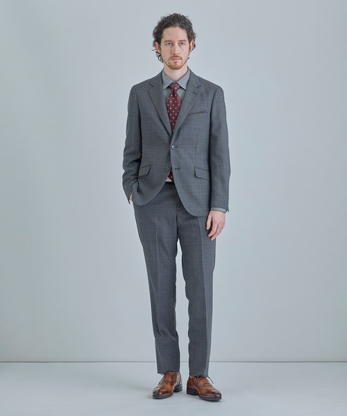 MEN'S BIGI（メンズビギ）の「J-CAMICIE ハイゲージジャージドレスシャツ（Albini×RENU）＜ストレッチ＞（ビジネスシャツ・メンズ・ブラック系その他/ホワイト/ダークネイビー/ネイビー・03/01/02/04）」の17枚目の写真