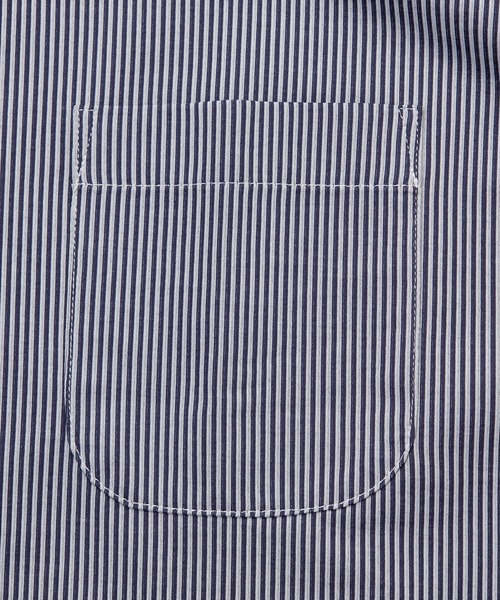 MEN'S BIGI(メンズビギ)の「J-CAMICIE ハイゲージジャージドレスシャツ(Albini×RENU)<ストレッチ>(ビジネスシャツ・メンズ・ブラック系その他/ホワイト/ダークネイビー/ネイビー・03/01/02/04)」の20枚目の写真