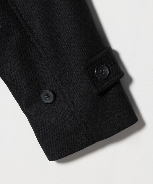 UNITED ARROWS（ユナイテッドアローズ）の「MANTECO ステンカラー コート（ステンカラーコート・レディース・ブラック・34/36/38）」の3枚目の写真