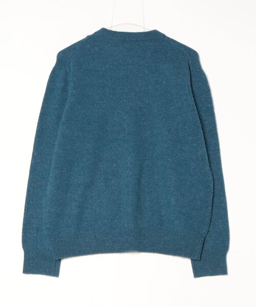 AOURE（アウール）の「ヘアリーニットクルー（ニット/セーター・メンズ・ブラック/ブルー・LARGE/MEDIUM）」の3枚目の写真