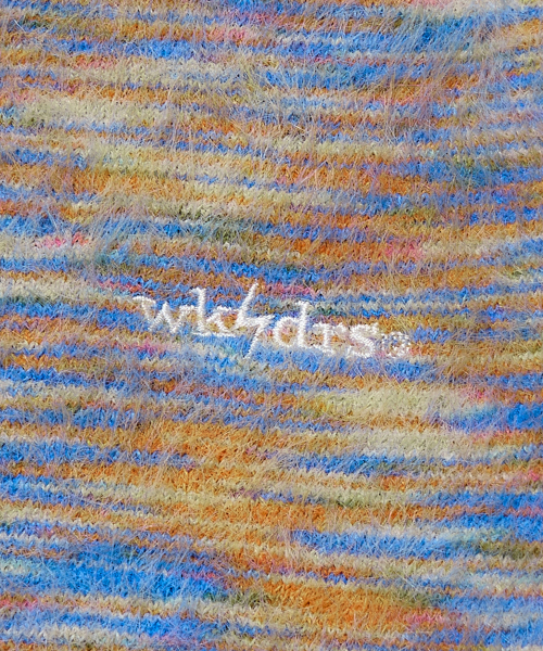 WKNDRS(ウィーキャンドース)の「MULTI STRIPED HAIRY ZIPUP (ORANGE)(パーカー・レディース・その他・MEDIUM/LARGE/X-LARGE)」の6枚目の写真