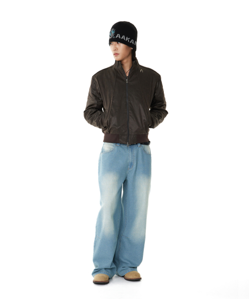 AAKAM(アーカム)の「Piping Leather Blouson (Brown)(ライダースジャケット・レディース・その他・1/2)」の17枚目の写真