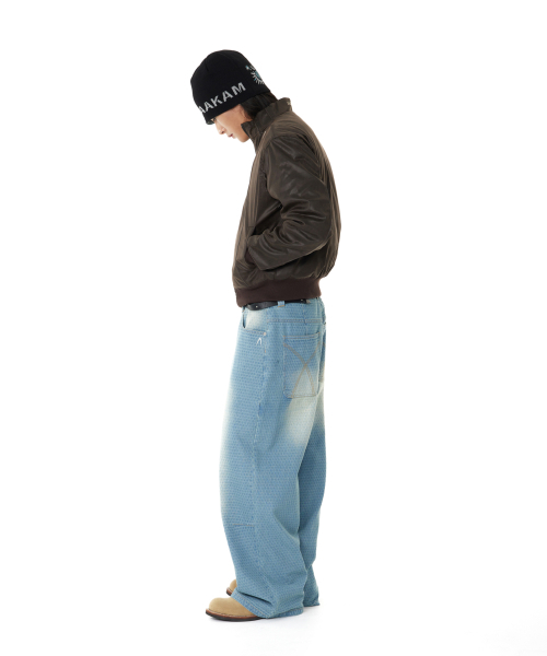 AAKAM(アーカム)の「Piping Leather Blouson (Brown)(ライダースジャケット・レディース・その他・1/2)」の18枚目の写真