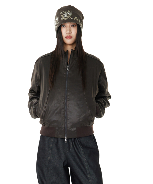AAKAM(アーカム)の「Piping Leather Blouson (Brown)(ライダースジャケット・レディース・その他・1/2)」の20枚目の写真