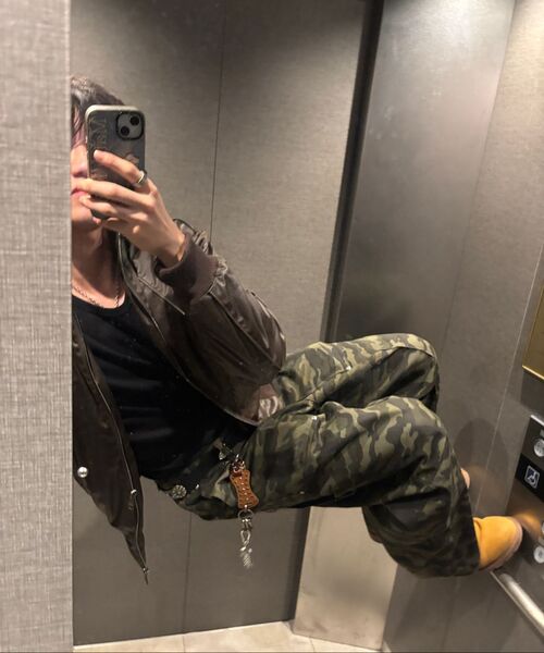 AAKAM(アーカム)の「Piping Leather Blouson (Brown)(ライダースジャケット・レディース・その他・1/2)」の10枚目の写真