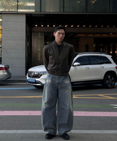 AAKAM(アーカム)の「Piping Leather Blouson (Brown)(ライダースジャケット・レディース・その他・1/2)」の4枚目の写真