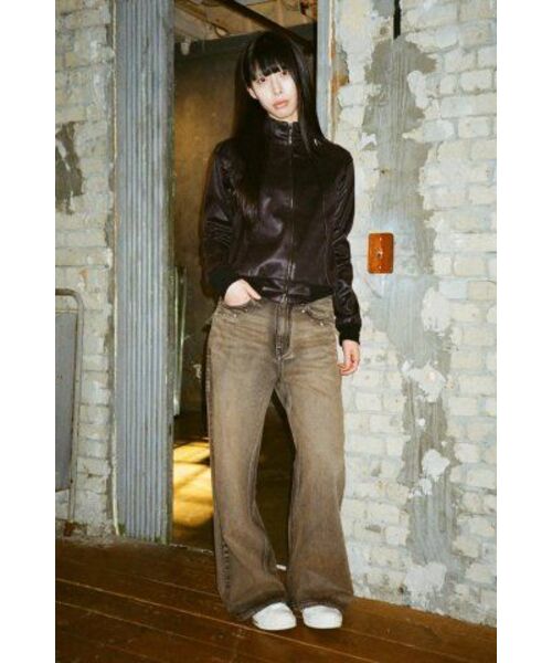 AAKAM(アーカム)の「Piping Leather Blouson (Brown)(ライダースジャケット・レディース・その他・1/2)」の6枚目の写真