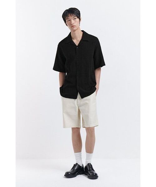 MUSINSA STANDARD（ムシンサスタンダード）の「ホワイトサテンオフィサーショーツ[クリーム]（その他パンツ・メンズ・その他・26/27/28/29/30/31/32/34/36/38/40/33/42）」の7枚目の写真