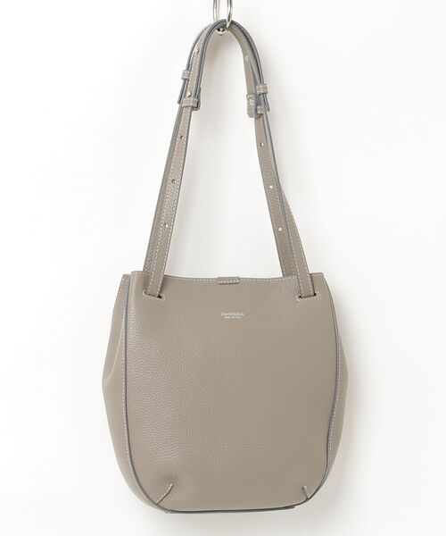 Daniel&Bob(ダニエルアンドボブ)の「Daniel & Bob / HOBO-25 ALCE ACCOPIATO レザー バッグ(トートバッグ・メンズ・ブラック/グレー・ONE SIZE)」の1枚目の写真