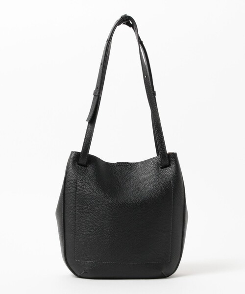 Daniel&Bob(ダニエルアンドボブ)の「Daniel & Bob / HOBO-25 ALCE ACCOPIATO レザー バッグ(トートバッグ・メンズ・ブラック/グレー・ONE SIZE)」の4枚目の写真