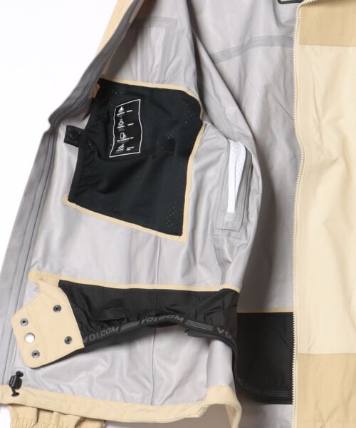 VOLCOM(ボルコム)の「VOLCOM ARTHUR 3L JACKET/ボルコムスキースノーボードウェア(ジャケット)(その他アウター・メンズ・エンジ/オリーブ/イエロー系その他・SMALL/MEDIUM/LARGE/X-LARGE)」の12枚目の写真