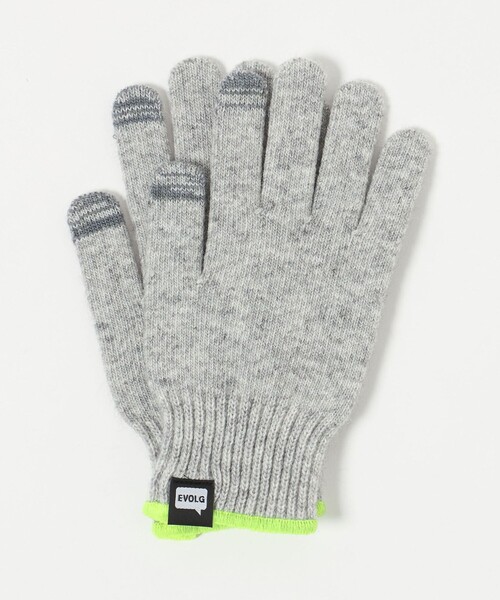 EVOLG(エヴォログ)の「<EVOLG>SILENCER グローブ -タッチスクリーン対応-(手袋・メンズ・ライトグレー/ダークグレー/モカ・FREE)」の4枚目の写真