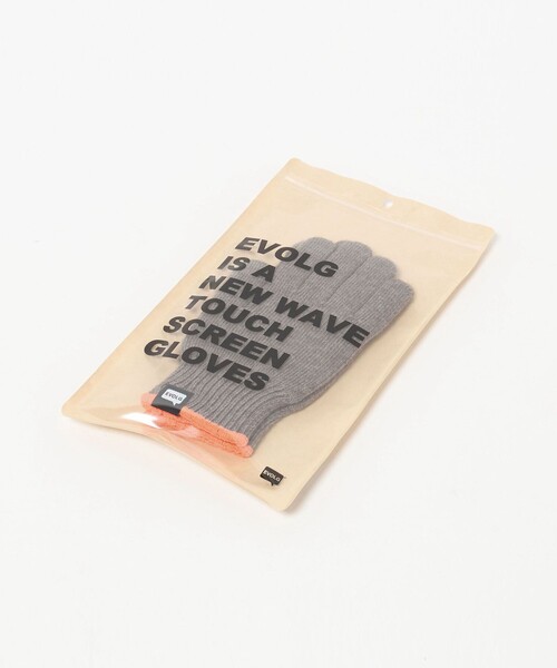 EVOLG(エヴォログ)の「<EVOLG>SILENCER グローブ -タッチスクリーン対応-(手袋・メンズ・ライトグレー/ダークグレー/モカ・FREE)」の13枚目の写真