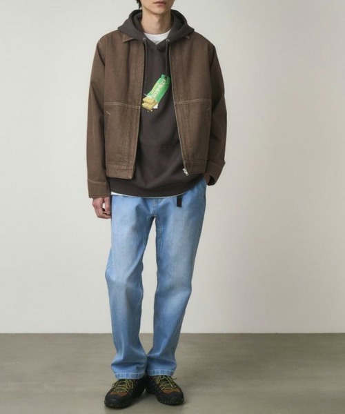 STYLISE（スタイライズ）の「【GRAMICCI】STRETCH DENIM NN-PANT CROPPED (ストレッチデニムNN-パンツクロップド) / 3カラー [GMP5-SJP05]（デニムパンツ・メンズ・ネイビー/ブルー/ネイビー系・S/M/L/LL）」の6枚目の写真